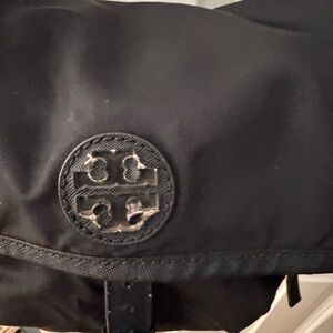 Tory Burch Black and Gold Crossbody Bag